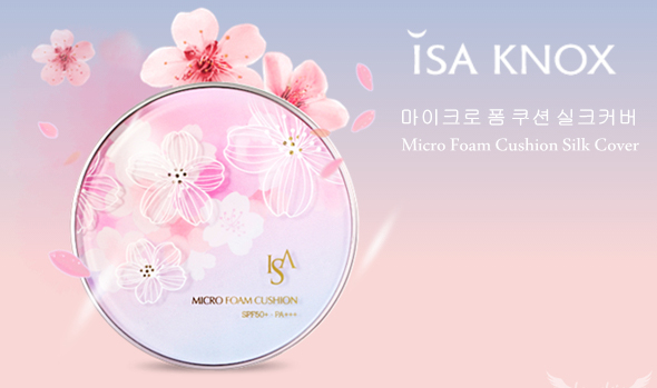 ISA KNOX Micro Foam Cushion Silk Cover SPF50+ PA+++.jpg